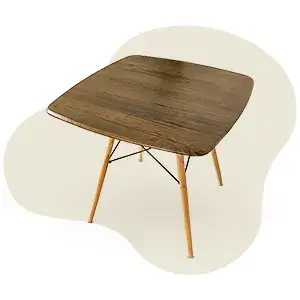 میز ناهار خوری ام دی اف