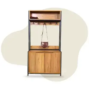 جاکفشی فلز و چوب