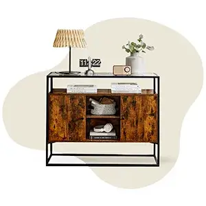 میز کنسول فلزی