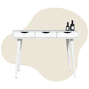 میز آرایش ساده و شیک