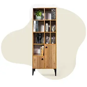 کتابخانه چوبی