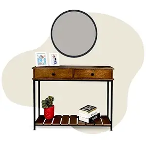 میز کنسول چوبی