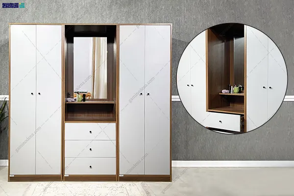 کمد دیواری سه تیکه