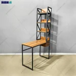 میز تحریر چوب و فلز شاپرک - Image 2